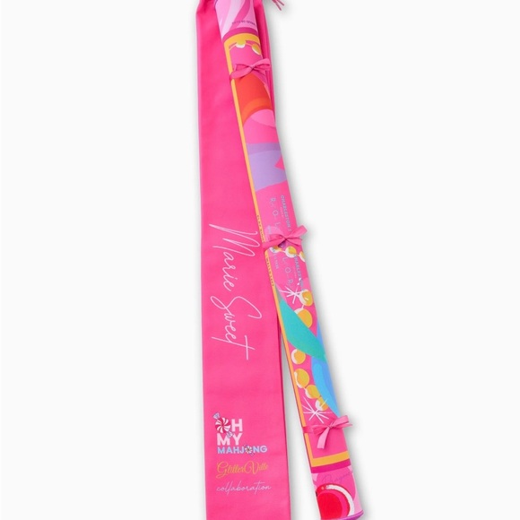 OMM Sweet Marie Glitterville Mah Jong Mat Brand New - Picture 3 of 3